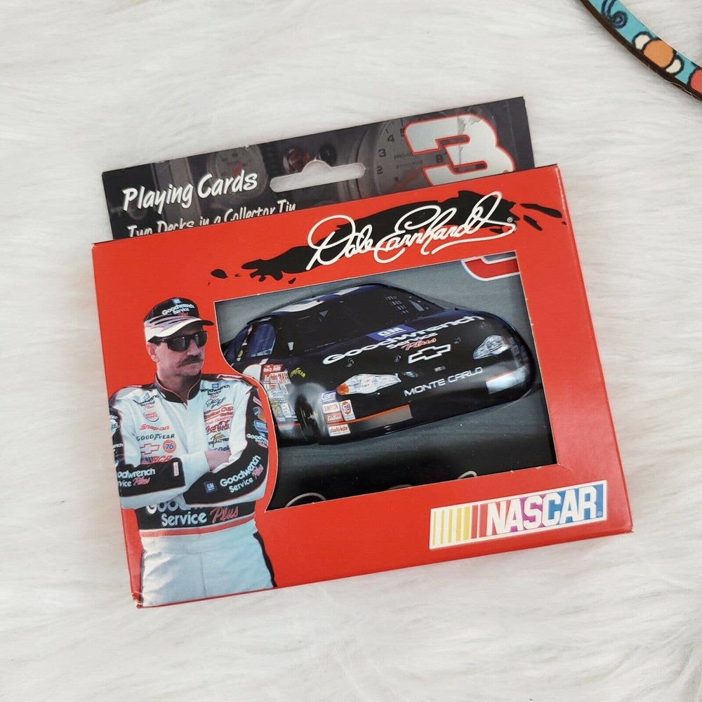 NEW Vintage 2000 NASCAR #3 Dale Earnhardt Playing Cards 2 Decks Collectors Item